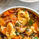 Easy Vegan Tortellini Soup: Comfort in a Bowl! | Discover Delicious Vegan Food, Beauty Swaps, and Zero-Waste Tips for a Greener Life