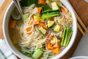 The BEST Vegan Soup with Rice Noodles Recipe (Easy!) Discover Delicious Vegan Food, Beauty Swaps, and Zero-Waste Tips for a Greener Life The BEST Vegan Soup with Rice Noodles Recipe (Easy!) | Discover Delicious Vegan Food, Beauty Swaps, and Zero-Waste Tips for a Greener Life