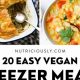 Easy Vegan Make Ahead Meals: Prep Now, Eat Later! | Discover Delicious Vegan Food, Beauty Swaps, and Zero-Waste Tips for a Greener Life