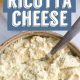 Best Vegan Ricotta Cheese Substitute: Easy & Delicious! | Discover Delicious Vegan Food, Beauty Swaps, and Zero-Waste Tips for a Greener Life