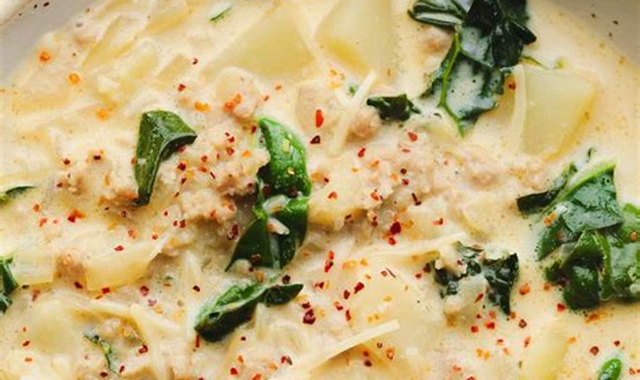 Easy Vegan Zuppa Toscana Recipe: Comfort in a Bowl! Discover Delicious Vegan Food, Beauty Swaps, and Zero-Waste Tips for a Greener Life Easy Vegan Zuppa Toscana Recipe: Comfort in a Bowl! | Discover Delicious Vegan Food, Beauty Swaps, and Zero-Waste Tips for a Greener Life