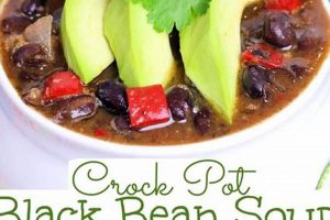 Easy Vegan Black Bean Soup Crock Pot Recipe (Delicious!) Discover Delicious Vegan Food, Beauty Swaps, and Zero-Waste Tips for a Greener Life Easy Vegan Black Bean Soup Crock Pot Recipe (Delicious!) | Discover Delicious Vegan Food, Beauty Swaps, and Zero-Waste Tips for a Greener Life