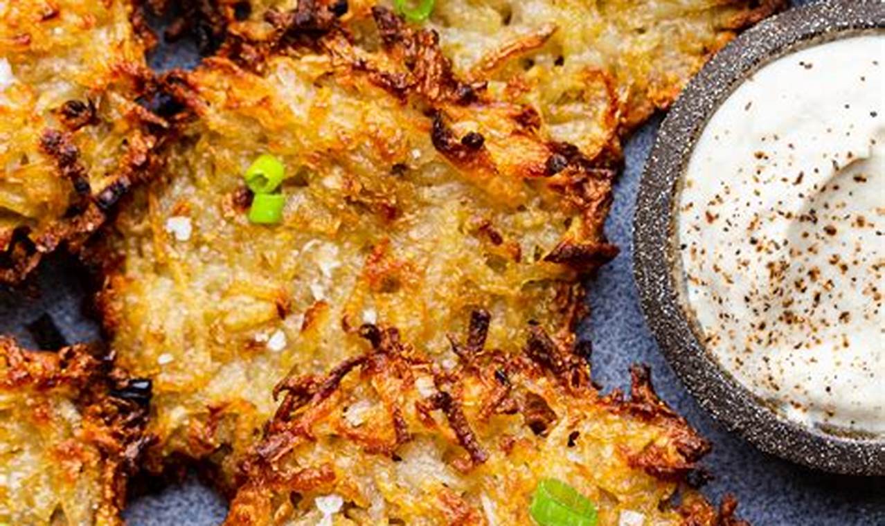 Easy Vegan Latkes Recipe: Crispy & Delicious! Discover Delicious Vegan Food, Beauty Swaps, and Zero-Waste Tips for a Greener Life Easy Vegan Latkes Recipe: Crispy & Delicious! | Discover Delicious Vegan Food, Beauty Swaps, and Zero-Waste Tips for a Greener Life