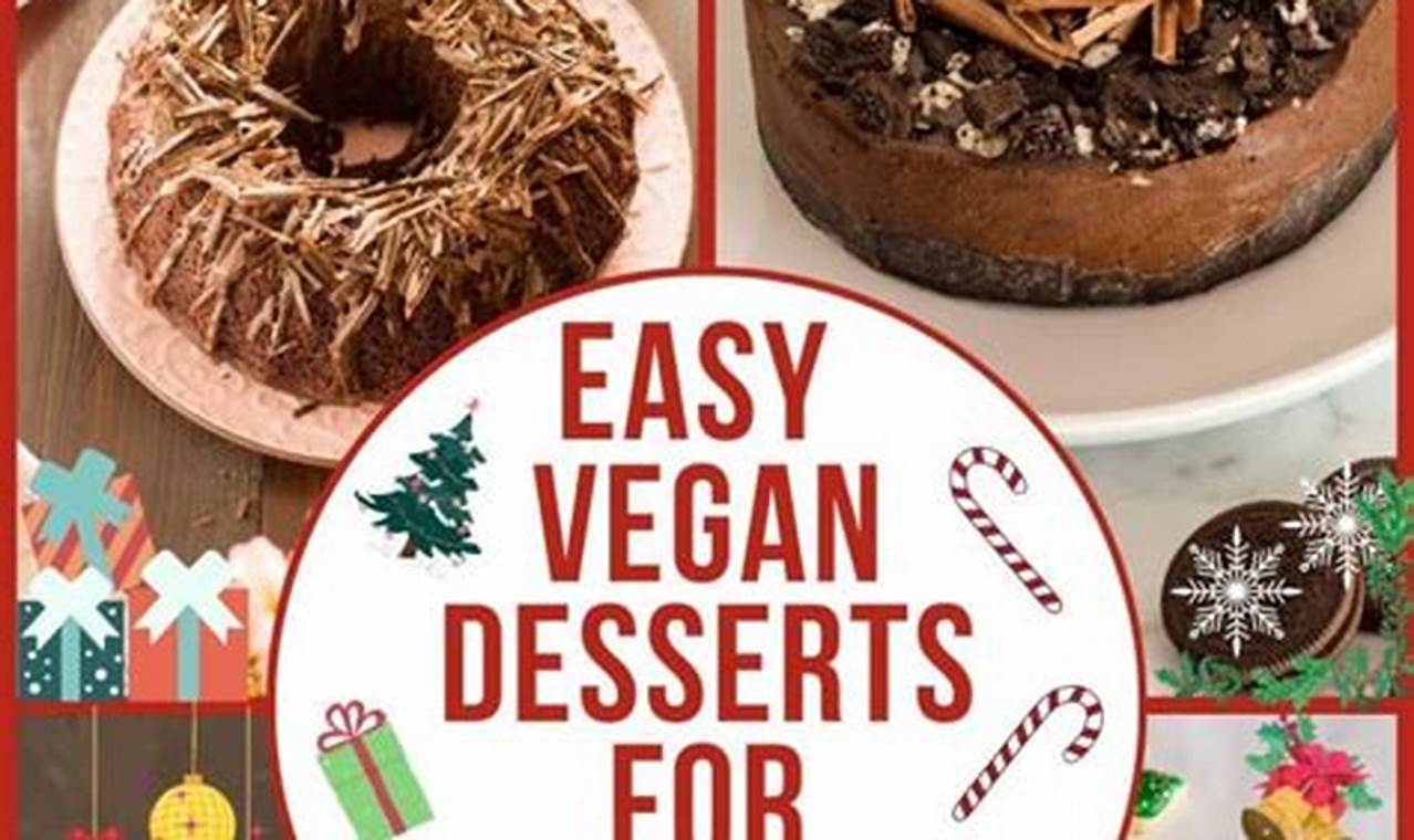 Delicious Vegan Desserts for Xmas: Holiday Treats! Discover Delicious Vegan Food, Beauty Swaps, and Zero-Waste Tips for a Greener Life Delicious Vegan Desserts for Xmas: Holiday Treats! | Discover Delicious Vegan Food, Beauty Swaps, and Zero-Waste Tips for a Greener Life