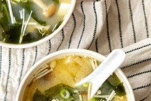 Easy Vegan Miso Soup Recipe: Delicious & Quick! Discover Delicious Vegan Food, Beauty Swaps, and Zero-Waste Tips for a Greener Life Easy Vegan Miso Soup Recipe: Delicious & Quick! | Discover Delicious Vegan Food, Beauty Swaps, and Zero-Waste Tips for a Greener Life