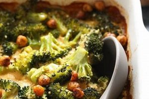 Easy Vegan Broccoli Cheese Casserole (Cheesy & Delicious!) Discover Delicious Vegan Food, Beauty Swaps, and Zero-Waste Tips for a Greener Life Easy Vegan Broccoli Cheese Casserole (Cheesy & Delicious!) | Discover Delicious Vegan Food, Beauty Swaps, and Zero-Waste Tips for a Greener Life