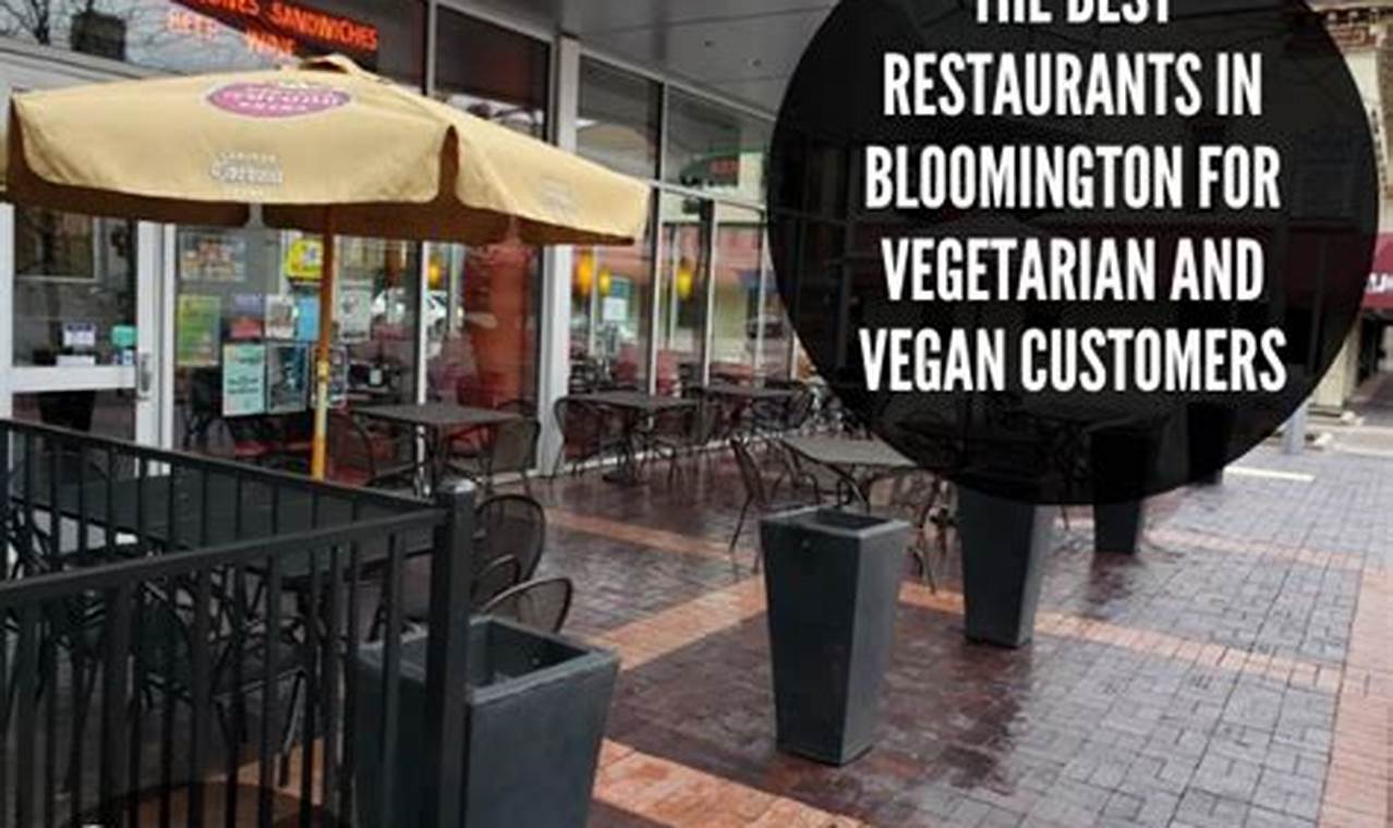 Bloomington's Best Vegan Restaurants: Dining Guide + More Discover Delicious Vegan Food, Beauty Swaps, and Zero-Waste Tips for a Greener Life Bloomington's Best Vegan Restaurants: Dining Guide + More | Discover Delicious Vegan Food, Beauty Swaps, and Zero-Waste Tips for a Greener Life