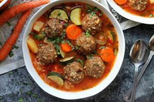 Easy Vegan Albondigas Soup Recipe: Delicious & Healthy! Discover Delicious Vegan Food, Beauty Swaps, and Zero-Waste Tips for a Greener Life Easy Vegan Albondigas Soup Recipe: Delicious & Healthy! | Discover Delicious Vegan Food, Beauty Swaps, and Zero-Waste Tips for a Greener Life