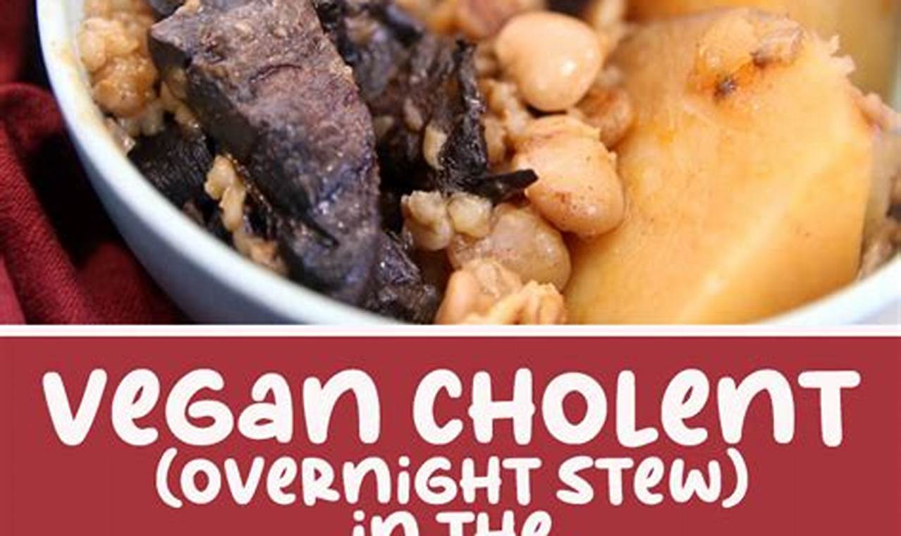 Easy Vegan Cholent Recipe: Hearty & Delicious! Discover Delicious Vegan Food, Beauty Swaps, and Zero-Waste Tips for a Greener Life Easy Vegan Cholent Recipe: Hearty & Delicious! | Discover Delicious Vegan Food, Beauty Swaps, and Zero-Waste Tips for a Greener Life