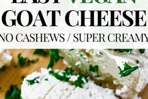 Easy Vegan Goat Cheese Recipe: Creamy & Tangy! Discover Delicious Vegan Food, Beauty Swaps, and Zero-Waste Tips for a Greener Life Easy Vegan Goat Cheese Recipe: Creamy & Tangy! | Discover Delicious Vegan Food, Beauty Swaps, and Zero-Waste Tips for a Greener Life