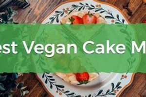 The Absolute Best Vegan Cake Mix: Your Guide + Reviews | Discover Delicious Vegan Food, Beauty Swaps, and Zero-Waste Tips for a Greener Life