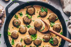 The BEST Vegan Swedish Meatballs Recipe (Easy!) Discover Delicious Vegan Food, Beauty Swaps, and Zero-Waste Tips for a Greener Life The BEST Vegan Swedish Meatballs Recipe (Easy!) | Discover Delicious Vegan Food, Beauty Swaps, and Zero-Waste Tips for a Greener Life