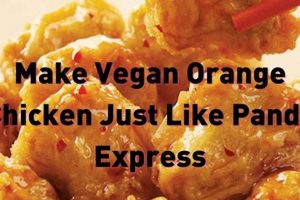 Best Vegan Orange Chicken Panda Recipe: Easy & Delicious! | Discover Delicious Vegan Food, Beauty Swaps, and Zero-Waste Tips for a Greener Life