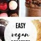 Quick & Easy Vegan Desserts (Few Ingredients!) Sweet Treats | Discover Delicious Vegan Food, Beauty Swaps, and Zero-Waste Tips for a Greener Life