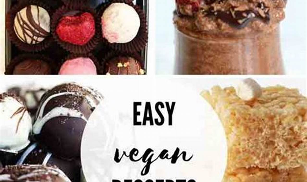 Quick & Easy Vegan Desserts (Few Ingredients!) Sweet Treats Discover Delicious Vegan Food, Beauty Swaps, and Zero-Waste Tips for a Greener Life Quick & Easy Vegan Desserts (Few Ingredients!) Sweet Treats | Discover Delicious Vegan Food, Beauty Swaps, and Zero-Waste Tips for a Greener Life