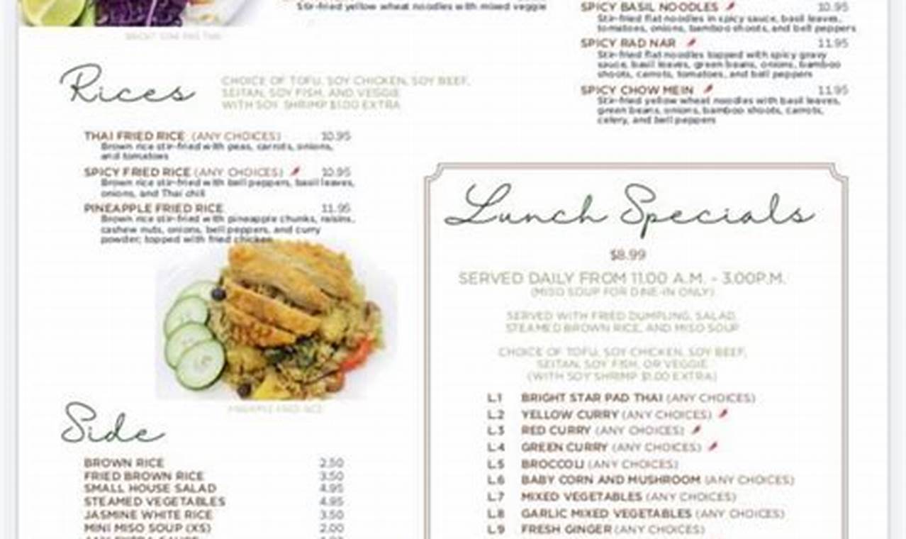 Vegan Bright Star Thai: Delicious & Healthy Eats! | Discover Delicious Vegan Food, Beauty Swaps, and Zero-Waste Tips for a Greener Life