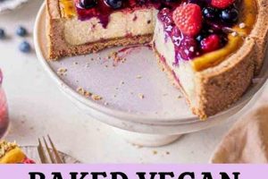 Delicious Vegan Cheesecake with Vegan Cream Cheese + Recipes | Discover Delicious Vegan Food, Beauty Swaps, and Zero-Waste Tips for a Greener Life