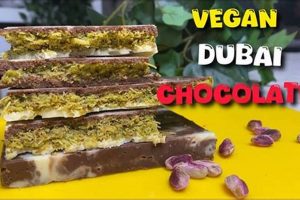 Indulge: Vegan Dubai Chocolate Bar - Paradise Taste | Discover Delicious Vegan Food, Beauty Swaps, and Zero-Waste Tips for a Greener Life