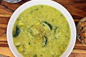 Easy Vegan Courgette Soup Recipe: Healthy & Delicious | Discover Delicious Vegan Food, Beauty Swaps, and Zero-Waste Tips for a Greener Life