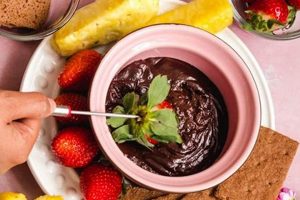 Easy Vegan Chocolate Fondue Recipe: A Decadent Delight | Discover Delicious Vegan Food, Beauty Swaps, and Zero-Waste Tips for a Greener Life