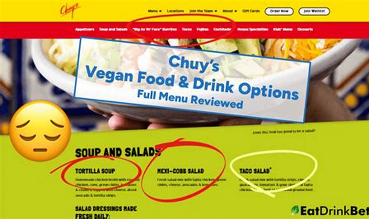 Your Guide: Vegan Options at Chuy's Tex-Mex! | Discover Delicious Vegan Food, Beauty Swaps, and Zero-Waste Tips for a Greener Life