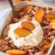 Easy Vegan Peach Dessert Recipes: Summer Treat! | Discover Delicious Vegan Food, Beauty Swaps, and Zero-Waste Tips for a Greener Life