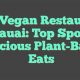 Best Kauai Vegan Restaurants: A Local's Guide | Discover Delicious Vegan Food, Beauty Swaps, and Zero-Waste Tips for a Greener Life