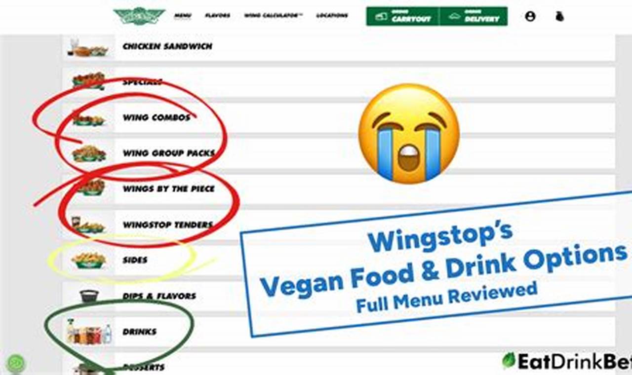 Your Guide to Vegan Options at Wingstop (Maybe!) Discover Delicious Vegan Food, Beauty Swaps, and Zero-Waste Tips for a Greener Life Your Guide to Vegan Options at Wingstop (Maybe!) | Discover Delicious Vegan Food, Beauty Swaps, and Zero-Waste Tips for a Greener Life