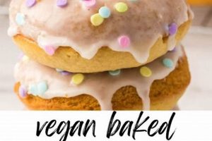 Easy Vegan Baked Doughnut Recipe (Delicious!) | Discover Delicious Vegan Food, Beauty Swaps, and Zero-Waste Tips for a Greener Life