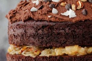Decadent Vegan German Chocolate Cake: A Classic Twist | Discover Delicious Vegan Food, Beauty Swaps, and Zero-Waste Tips for a Greener Life