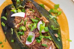 Easy Vegan Poblano Peppers Recipe: Stuffed & Roasted! | Discover Delicious Vegan Food, Beauty Swaps, and Zero-Waste Tips for a Greener Life