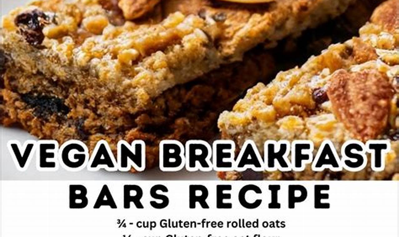 Fuel Up: Best Vegan Breakfast Bars for Busy Mornings | Discover Delicious Vegan Food, Beauty Swaps, and Zero-Waste Tips for a Greener Life