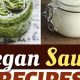 Easy Vegan Sauce Recipes: Delicious & Healthy Dips | Discover Delicious Vegan Food, Beauty Swaps, and Zero-Waste Tips for a Greener Life