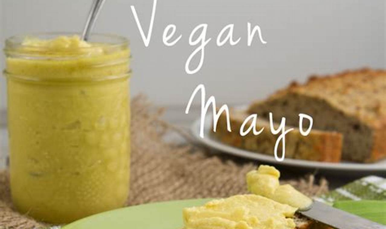 Easy Vegan Mayo Recipe Without Soy: Creamy & Delicious! | Discover Delicious Vegan Food, Beauty Swaps, and Zero-Waste Tips for a Greener Life