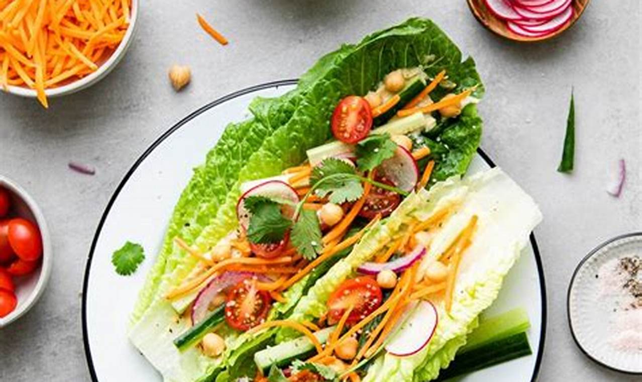 Easy Vegan Lettuce Wrap Recipes: Quick & Healthy! | Discover Delicious Vegan Food, Beauty Swaps, and Zero-Waste Tips for a Greener Life