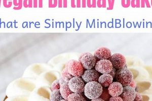 Delicious Vegan Birthday Cakes: Recipes & Ideas | Discover Delicious Vegan Food, Beauty Swaps, and Zero-Waste Tips for a Greener Life
