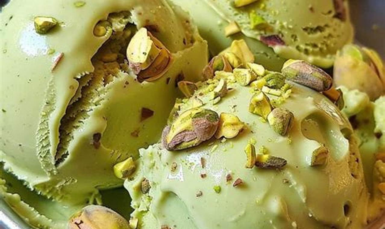 Easy Vegan Pistachio Gelato Recipe: Creamy Delight! | Discover Delicious Vegan Food, Beauty Swaps, and Zero-Waste Tips for a Greener Life