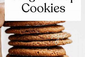 Best Vegan Ginger Snap Cookies Recipe: Crispy & Spiced! | Discover Delicious Vegan Food, Beauty Swaps, and Zero-Waste Tips for a Greener Life