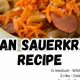 Easy Vegan Sauerkraut Meals: Recipes & Benefits! | Discover Delicious Vegan Food, Beauty Swaps, and Zero-Waste Tips for a Greener Life