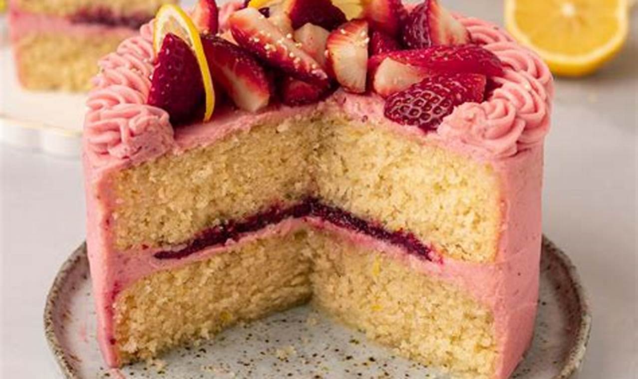 Easy Lemonade Cake Vegan Recipe (So Delicious!) | Discover Delicious Vegan Food, Beauty Swaps, and Zero-Waste Tips for a Greener Life