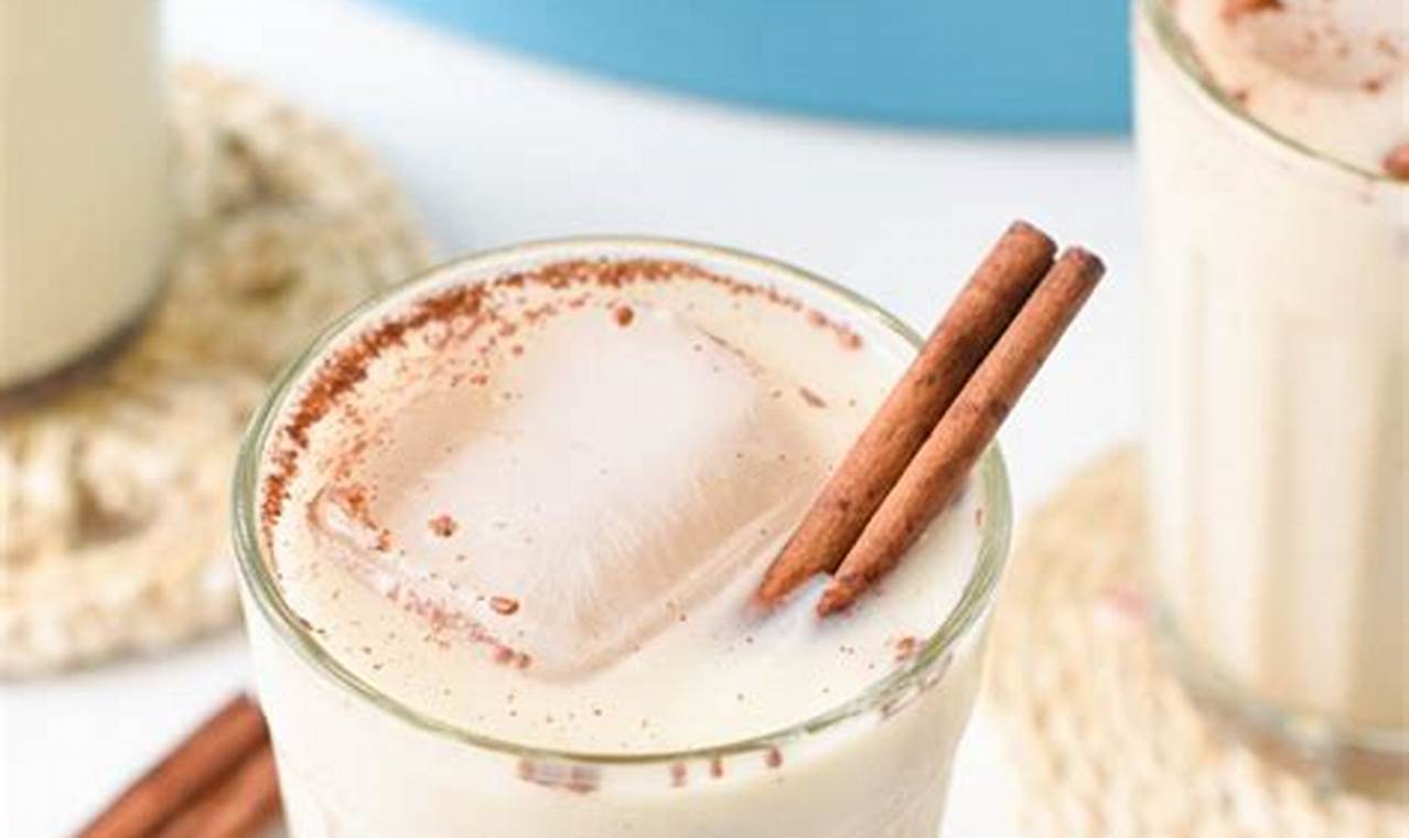 Easy Vegan Horchata Recipe: Dairy-Free & Delicious! | Discover Delicious Vegan Food, Beauty Swaps, and Zero-Waste Tips for a Greener Life