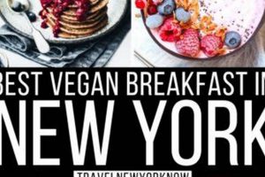 NYC's Best Vegan Breakfast: A New York Morning Delight | Discover Delicious Vegan Food, Beauty Swaps, and Zero-Waste Tips for a Greener Life