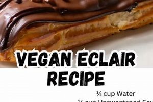 Easy Vegan Eclair Recipe: A Deliciously Classic Treat! | Discover Delicious Vegan Food, Beauty Swaps, and Zero-Waste Tips for a Greener Life
