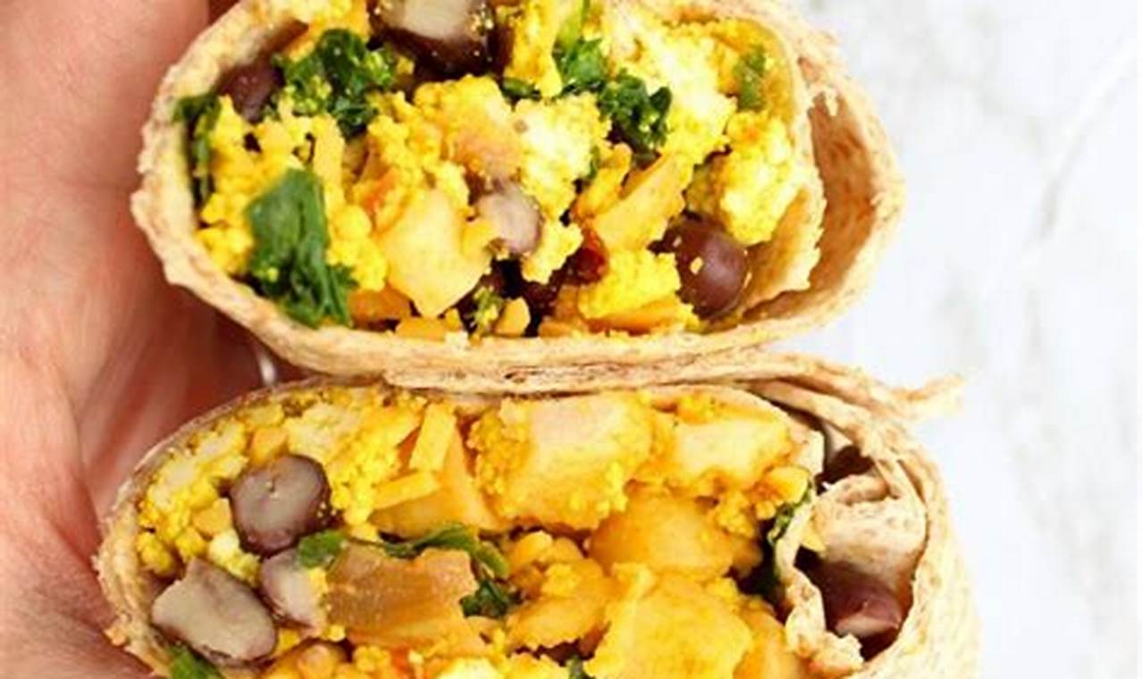 Make-Ahead Vegan Breakfast Burrito Freezer Wonders | Easy! | Discover Delicious Vegan Food, Beauty Swaps, and Zero-Waste Tips for a Greener Life