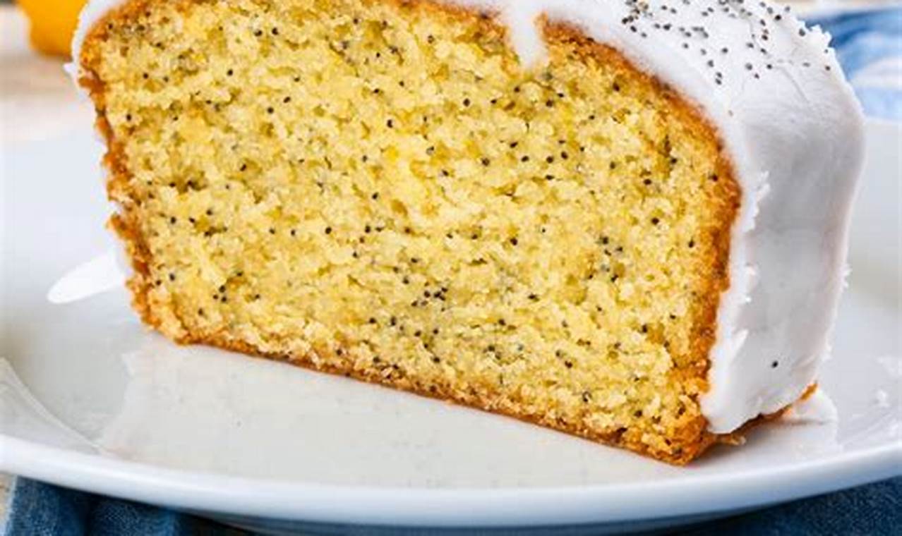 Delightful Vegan Lemon Poppy Seed Cake: A Citrus Dream! | Discover Delicious Vegan Food, Beauty Swaps, and Zero-Waste Tips for a Greener Life