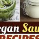 Best Vegan Sauces Recipes: Easy & Delicious | Discover Delicious Vegan Food, Beauty Swaps, and Zero-Waste Tips for a Greener Life