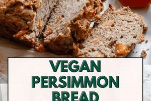 The Best Vegan Persimmon Bread Recipe: Easy & Moist! | Discover Delicious Vegan Food, Beauty Swaps, and Zero-Waste Tips for a Greener Life