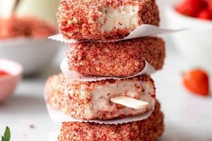 Delightful Vegan Strawberry Shortcake Ice Cream - A Frozen Treat | Discover Delicious Vegan Food, Beauty Swaps, and Zero-Waste Tips for a Greener Life