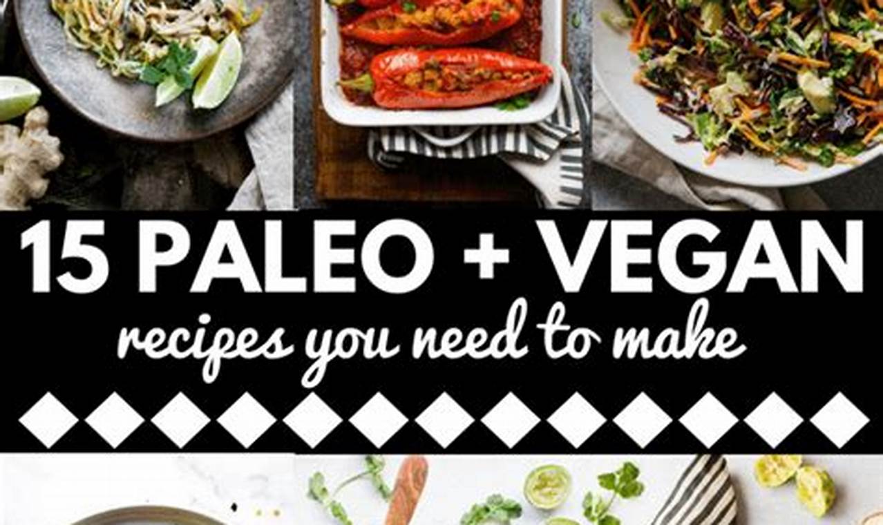 Easy Paleo & Vegan Recipes: Delicious & Healthy! | Discover Delicious Vegan Food, Beauty Swaps, and Zero-Waste Tips for a Greener Life