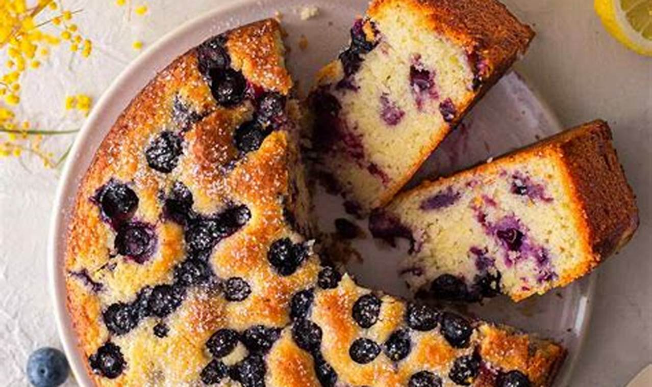 The Best Vegan Lemon Blueberry Cake Recipe Easy Baking! | Discover Delicious Vegan Food, Beauty Swaps, and Zero-Waste Tips for a Greener Life